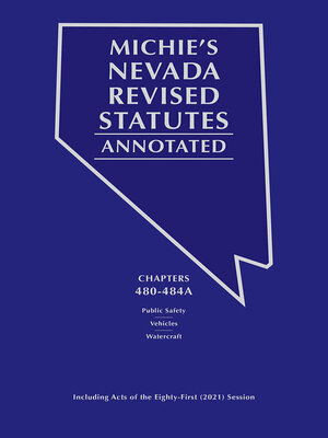 cover image of Michie's Nevada Revised Statutes Annotated